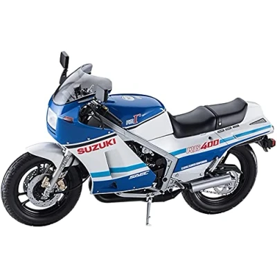 Afbeelding van Suzuki RG400 Gamma Hasegawa modelbouw pakket 1:12