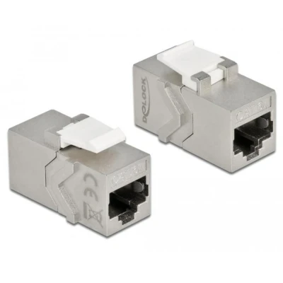 Afbeelding van Delock Keystone Module RJ45 Contactdoos aan Cat.6A