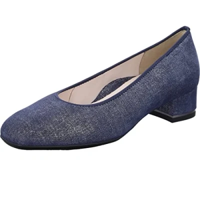 Afbeelding van ara GRAZ Klassieke pumps, Dames, Maat: 38, Blau Leer