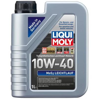 Afbeelding van LIQUI MOLY Mos2 lightrunning oil 1 l 10w 40hd