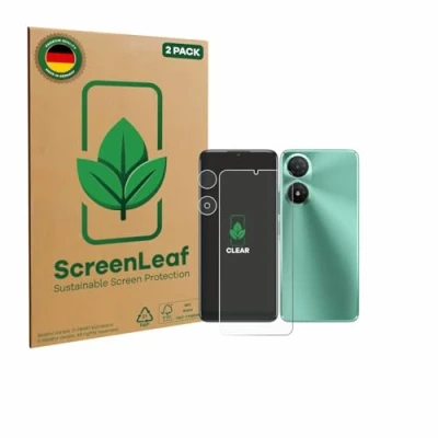 Afbeelding van ScreenLeaf Screenprotector voor Alcatel 3 (2025) (Voor+Camera) Duurzame schermbescherming Folie Beschermfolie transparant (2 Stuks)