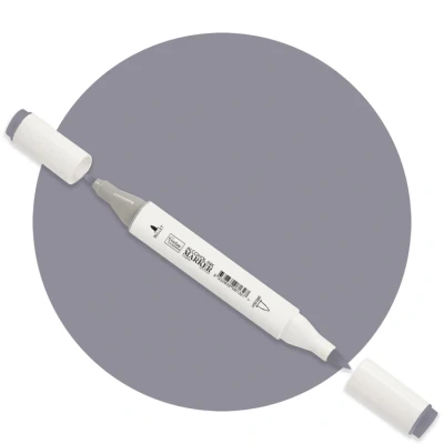 Afbeelding van Grey Twin Tip Alcohol Ink Marker