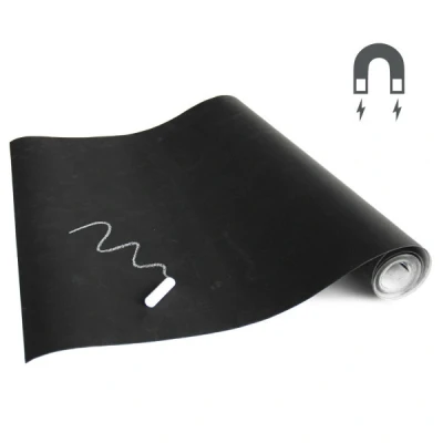 Afbeelding van Leen Bakker ESTAhome Krijtbord Magneetbehang Zwart 53cm X 5,6 M Behang Vlies