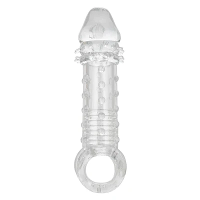 Afbeelding van Penis Sleeve Ultimate Stud Extender Transparant