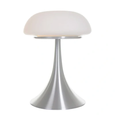 Afbeelding van Steinhauer tafellamp ancilla 2 lichts 30x39 cm wit