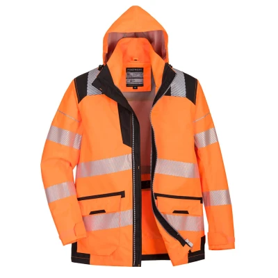 Afbeelding van PW3 Hi Vis 5 in 1 Jack maat 4XL, OrBk