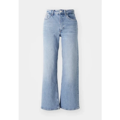 Afbeelding van ONLY Onljuicy LIFE WIDE LEG Bootcut jeans, Dames, Maat: 24x30, Medium blue denim