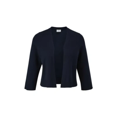 Afbeelding van s.Oliver BLACK LABEL fijngebreid vest marine