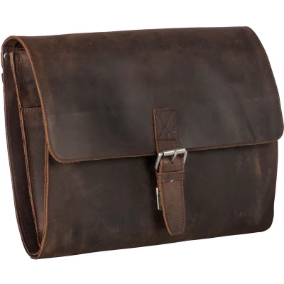 Afbeelding van LEONHARD HEYDEN Aktetas Salisbury Document Wallet Brown Bruine