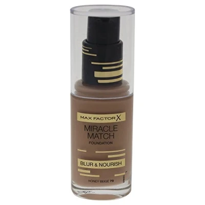 Afbeelding van Max Factor Miracle Match Foundation 79 Honey Beige