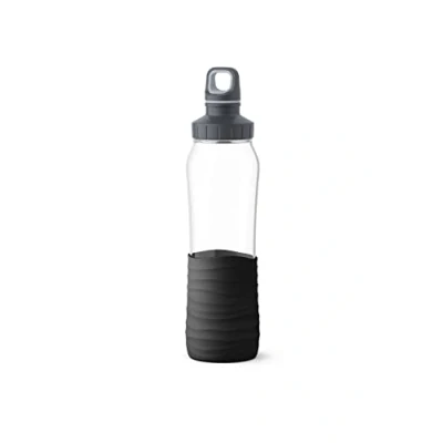 Afbeelding van Emsa Drink2Go drinkfles glas 0.7 L zwart