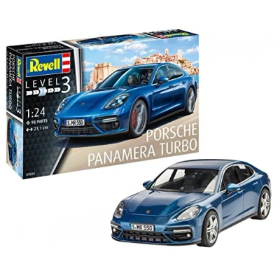 Afbeelding van Revell 07034 modelbouwset auto 1: 24 Porsche Panamera 2 in schaal 24, niveau 3, originele replica met veel details