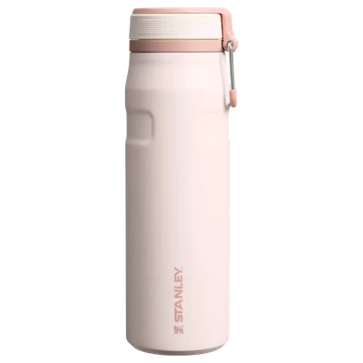 Afbeelding van IceFlow™ Bottle Twist Flip 0.71L Roze Rose Quartz Stanley 1913