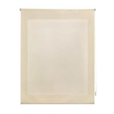 Afbeelding van Uniestor Glad Roll Up Blind Doorschijnend 6x140x250 cm beige