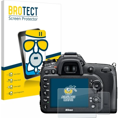 Afbeelding van BROTECT Screenprotector voor Nikon D7100 Folie Beschermfolie Beschermglas matte
