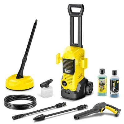 Afbeelding van Kärcher hogedrukreiniger K 2 Premium FJ Home, druk: max. 110 bar, wateropbrengst: 360 l/u, opp.: 20 m²/u, waterfilter, gewicht: 4,2 kg, hogedrukpistool, spuitlans, vuilfrees, schuimlans, Home Kit