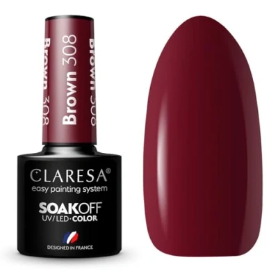 Afbeelding van CLARESA gellak BRUIN 308 5g