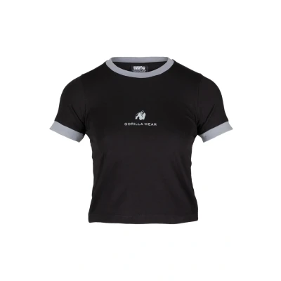Afbeelding van Gorilla Wear NEW Orleans Tshirt print, Dames, Maat: XS, Black