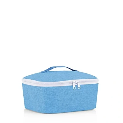 Afbeelding van Reisenthel Coolerbag M Pocket Koeltas 4,5L Twist Azure Blauw