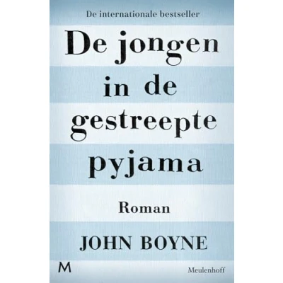 Afbeelding van de jongen in gestreepte pyjama