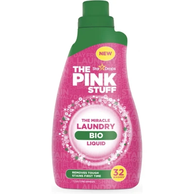 Afbeelding van Stardrops Pink Stuff Laundry Bio Liquid 32 wasbeurten 960ml