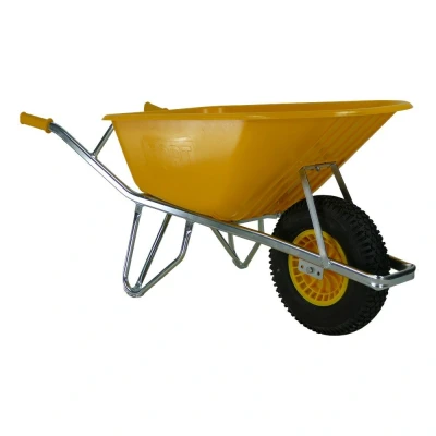 Afbeelding van Fort Kruiwagen SMB 100, 100 L, Fort, Geel Geschikt voor Rundvee Koeien Geiten Schapen Veehouderij