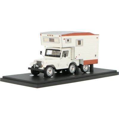 Afbeelding van Jeep CJS Universal Camper AutoCult Modelauto 1:43 1969 09017 Schaalmodel