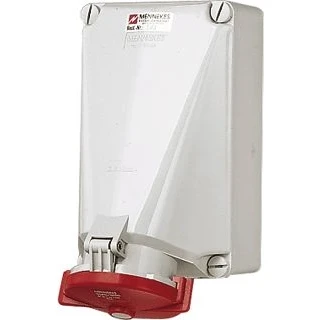 Afbeelding van Mennekes wandcontactdoos 125a 5p 6h 400v ip67 143