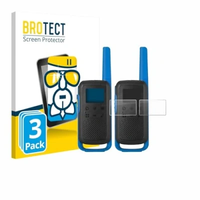 Afbeelding van BROTECT Screenprotector voor Motorola TALKABOUT T62 Folie Beschermfolie Beschermglas transparant (3 Stuks)