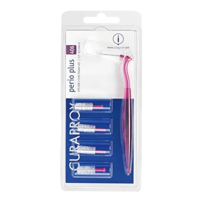 Afbeelding van Curaprox Interdentaal Rager Perio Licht Paars Gehoekt 6,5mm