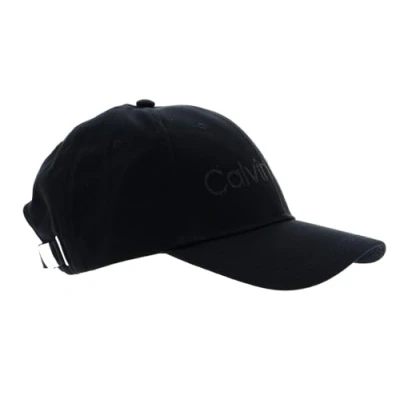 Afbeelding van Calvin Klein Dames Must Minimum Logo Cap K60K610391, Zwart (Ck Black), OS, Zwart, Eén Maat