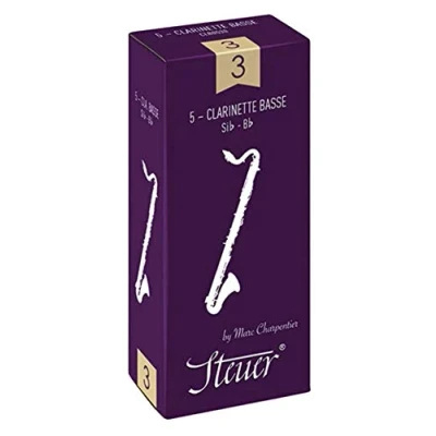 Afbeelding van Stuurblad bass klarinet Classic Franse snit verpakking van 5 4.