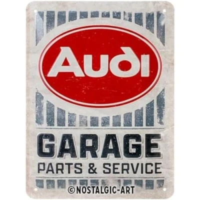 Afbeelding van Wandbord Audi Garage Parts &amp; Service