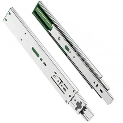 Afbeelding van Zachte Sluiten Volledige Uitbreiding Lade Slide Bal Lager Runner Verlenging 1 Paar Pair 250mm