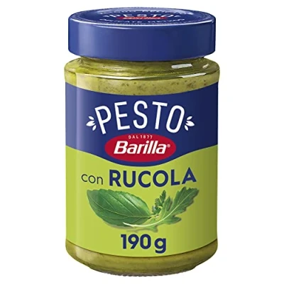 Afbeelding van Barilla Green Pesto Basilico e Rucola 12 pack (12x190 g)