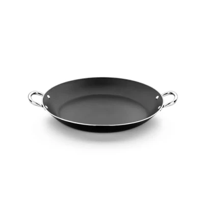 Afbeelding van Monix Resistent Plus Paellapan van aluminium met antiaanbaklaag, 30 cm, geschikt voor alle fornuizen inclusief inductie