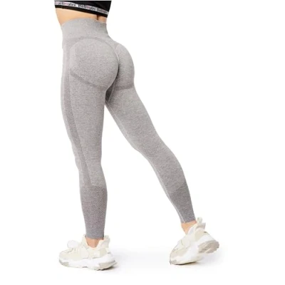 Afbeelding van Bellivalini PUSH UP Legging, Dames, Maat: XL, Litgreymelange