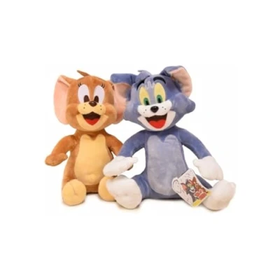 Afbeelding van Tom&amp;Jerry &amp; Jerry Large 28cm Kat en Muis zachte echte knuffels 760018954 geassorteerde kleuren