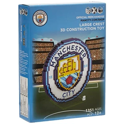 Afbeelding van FOCO Voetbal Club Mini Crest BRXLZ Bouwset 3D Bouwspeelgoed