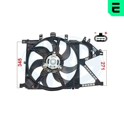 Afbeelding van Ventilator, radiator ERA 352127