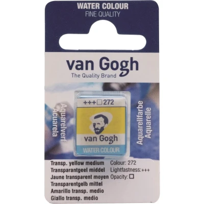 Afbeelding van Aquarelverf 272 Transparantgeel Middel van Gogh Napje