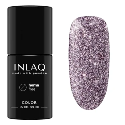 Afbeelding van INLAQ® Hema Free UV Gel Nagellak Glitter Shiny Signs Collectie of Gellak Lak in Scorpio Kleuren 6ml
