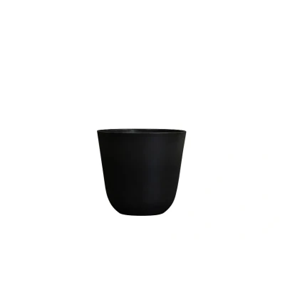 Afbeelding van Pot Palermo zwart D19 H17 cm Ts