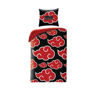 Afbeelding van Naruto Shippuden Akatsuki Microvezel Beddengoed Set (140x200cm + 63x63cm)