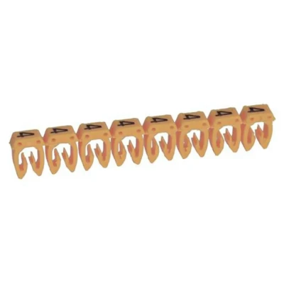 Afbeelding van Legrand 038224 Markeerclip Opdruk 4 Buitendiameter 2.70 tot 3.90 mm