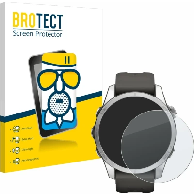 Afbeelding van BROTECT AirGlass Verre Mat, Smartwatch beschermfolie, Grijs