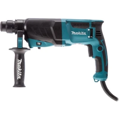 Afbeelding van Makita HR2630J 230 V Combihamer met stofafzuigset, in mbox