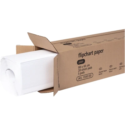 Afbeelding van Flipoverpapier Legamaster blanco 20vel 5stuks