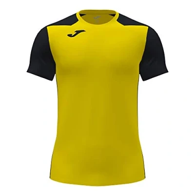 Afbeelding van Joma T shirt met korte mouwen Record II geel zwart