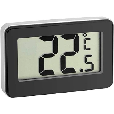 Afbeelding van Digitale thermometer voor koel en vrieskasten, zwart